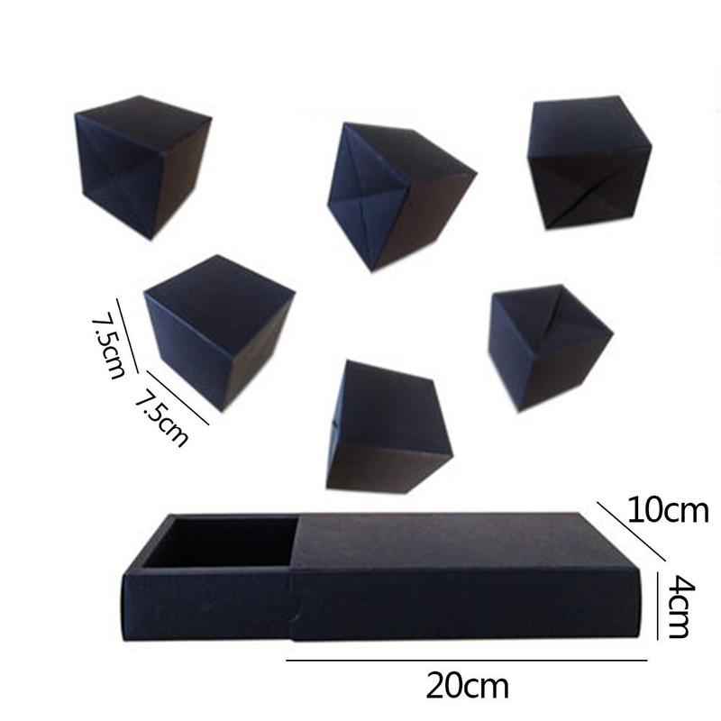 Creativity DIY Handmade Up Box Scrapbooking Photo Wedding Day Birthday Suprise Album For Valentine's Box Party T0W5