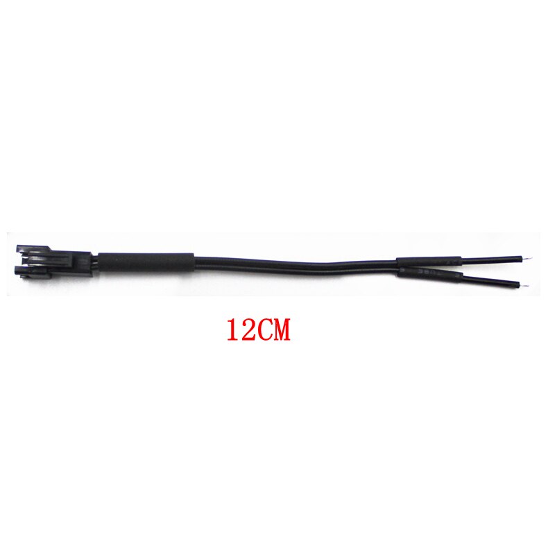 Conector SM Leadwire de 12CM, Cable para EL tubo de alambre, tira de luz de neón, luz electroluminiscente incorporada