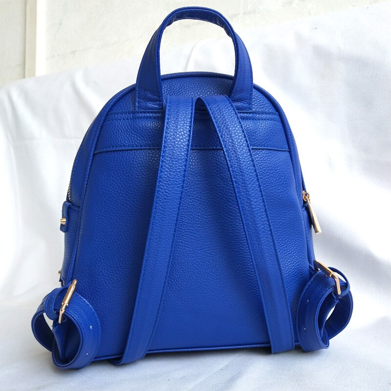 Female Youth Backpacks for Teenage Girls Women School Shoulder Bags Student College Bookbag Women Black Backpack # 2183: blue