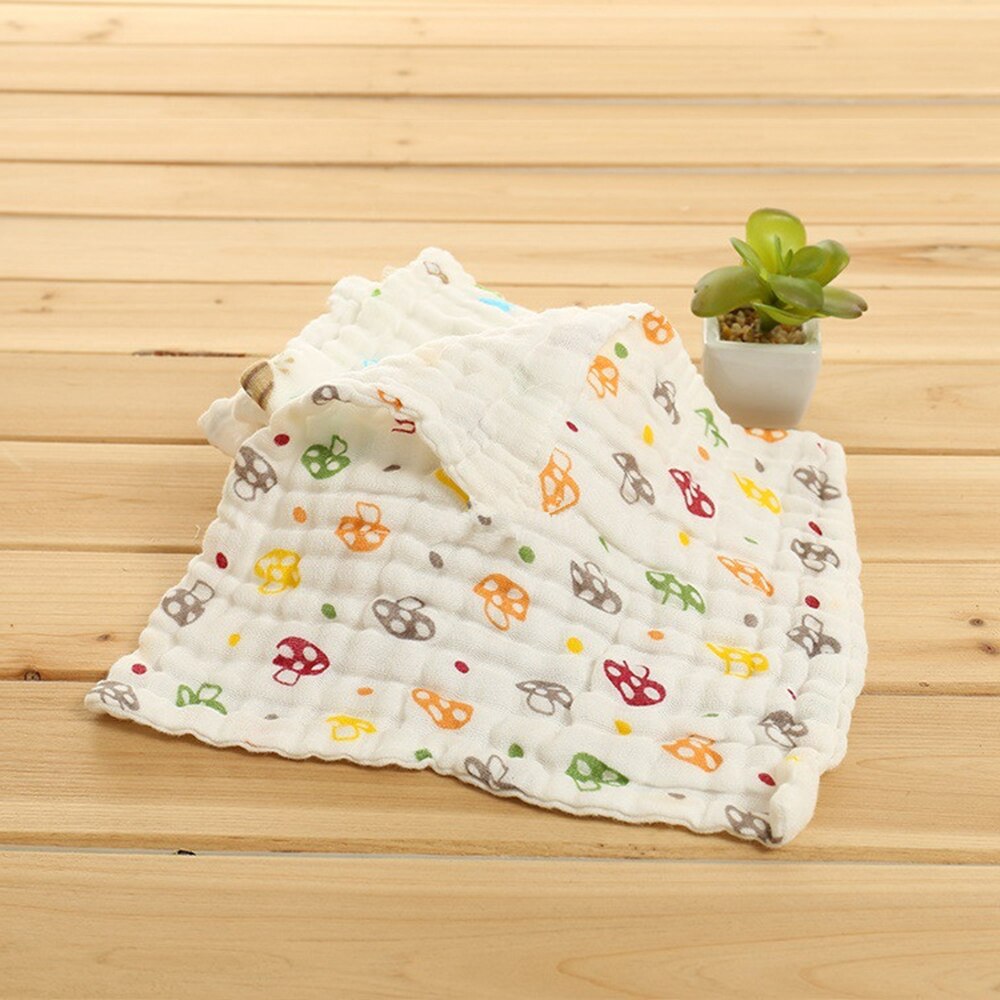 Serviette mouchoir en coton pour bébé | 10 pièces, Double couche, serviette douce en gaze, serviette de lavage de bain, draps et chiffons pour bébés, accessoire