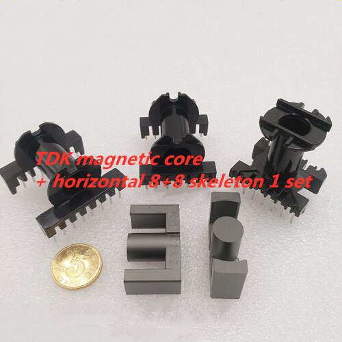 Original tdk eer 35 ec3542 importert ferrittkjerne  pc95 materiale  ec35 kan utstyres med en rekke skjeletter: Type 4