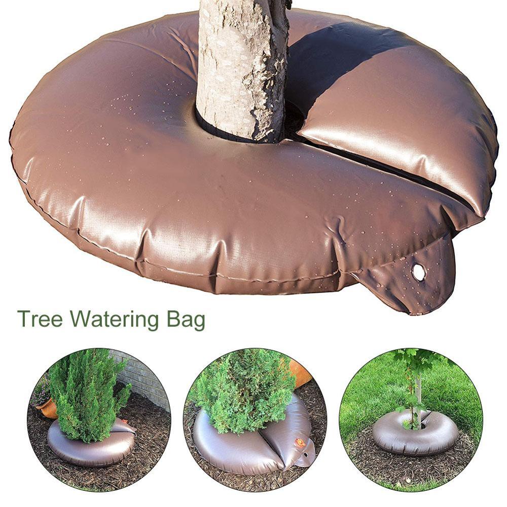 15 Gallon Slow Release Tree Watering Ring Bags Irrigation Water Pouch Drip Tree Irrigation Water Bag Keep Plant Water Balance