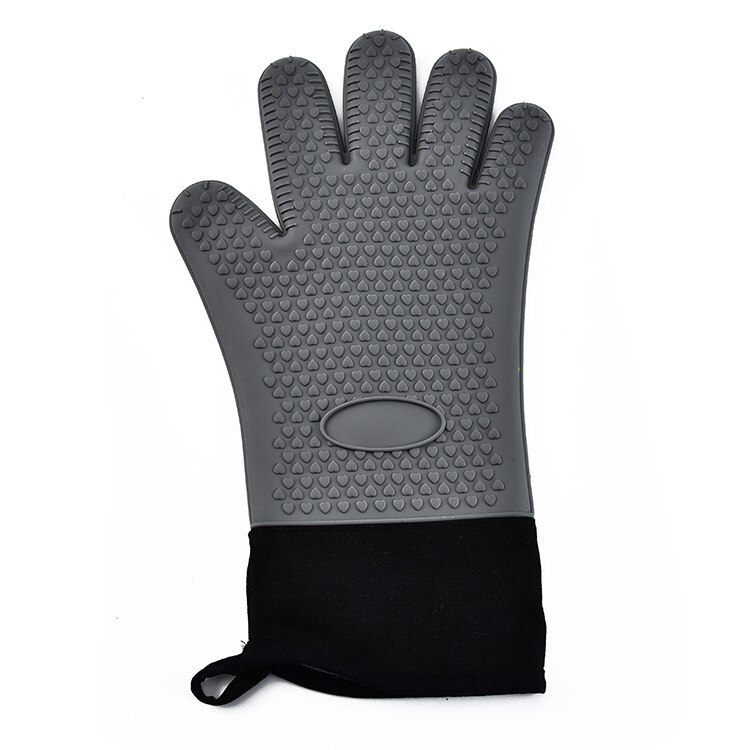 Gant isolant en Silicone, éponge en caoutchouc, épurateur ménager, outils de nettoyage de cuisine, directe: 1