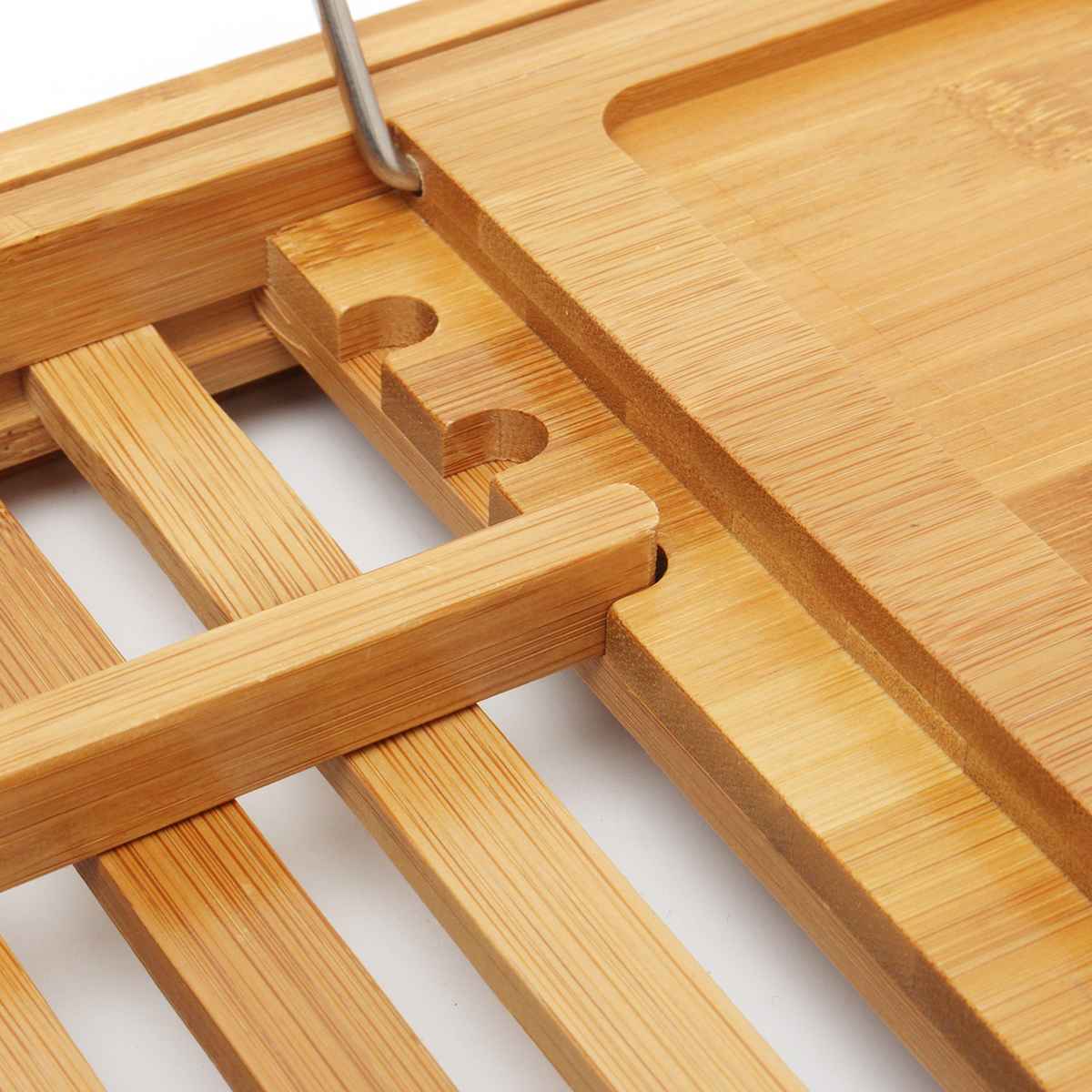 Bamboo Tablet Stand - Universal Holder for iPad Pro, iPhone, Badewanne Rack