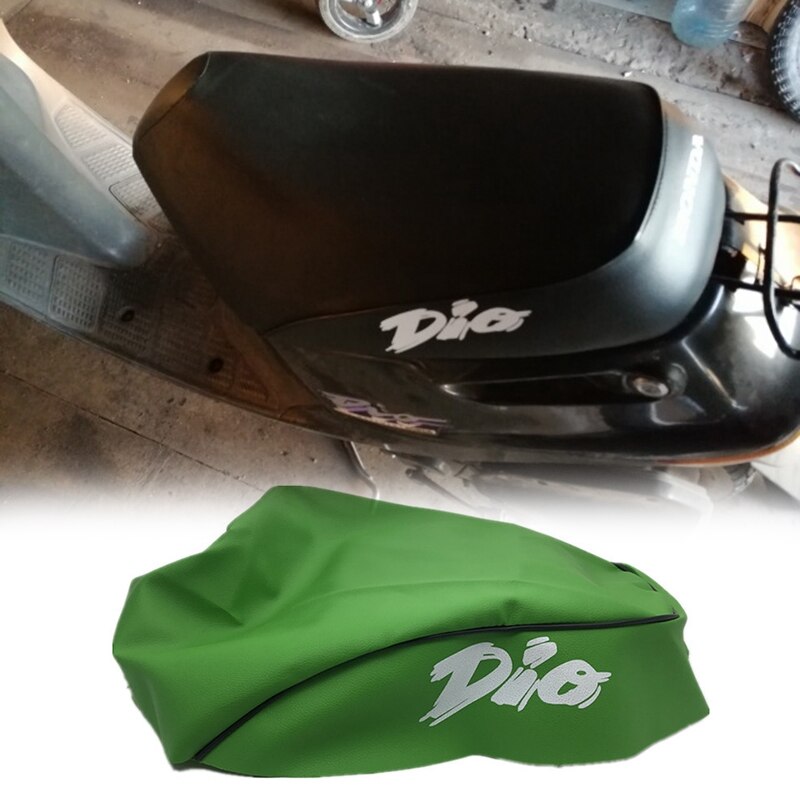 Funda de asiento de motocicleta, cubierta de cuero de imitación para HONDA DIO AF27/AF28, modificación de motocicleta