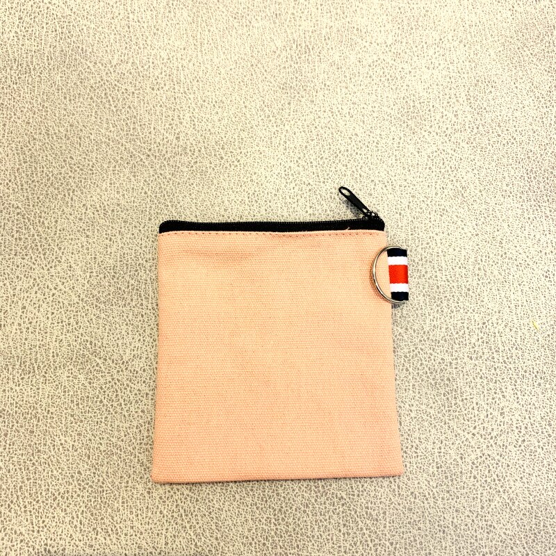 Canvas coin purse jewelry bag earphone bag household cotton linen sanitary napkin bag credit card holder cosmetic storage bag: 8