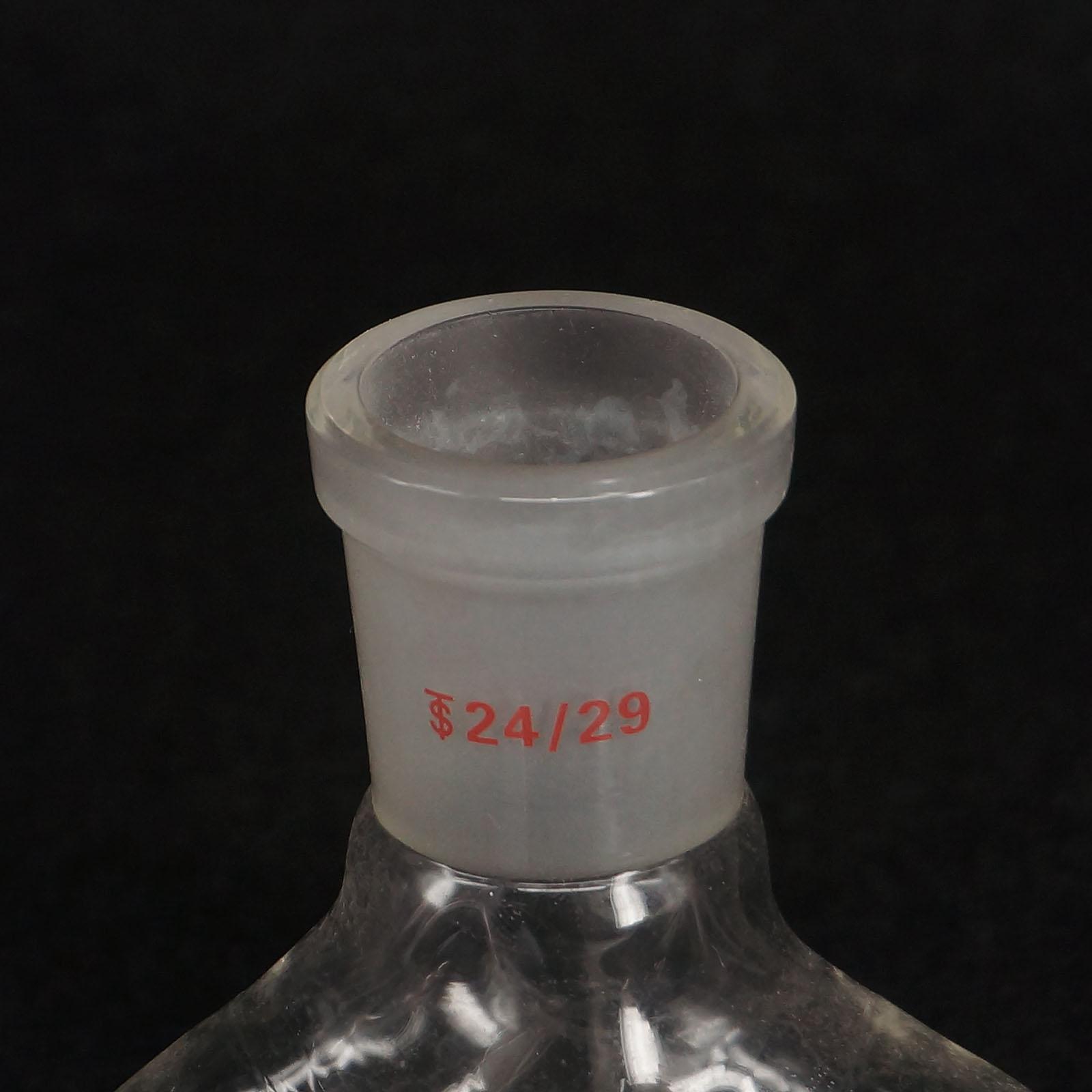 24/29 x 24/29 Joint 2-Way Lab Glass Vacuum Receiver Adapter Science Glassware