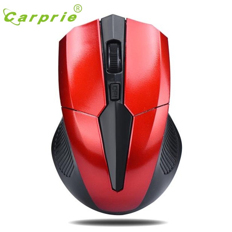 CARPRIE 2.4GHz Wireless Mouse Ergonomic Optical Mouse Cordless USB Receiver PC Computer Mice for Laptop QF28 Factory price