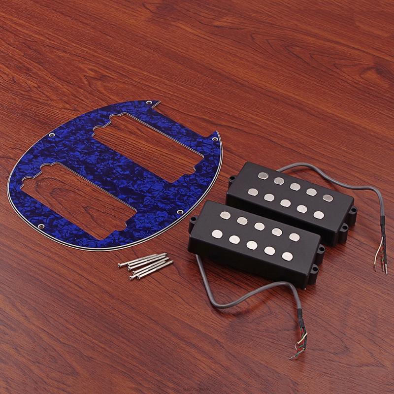 Electric Guitar Humbucker Pickups Humbucker Kits for 5 String Bass Guitar Pickup Replacements Humbucker Accessories
