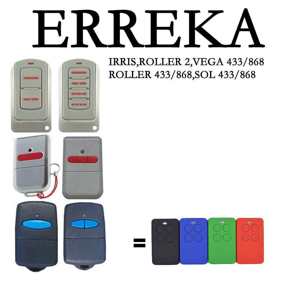 Garagedeur Afstandsbediening Compatibel Forsa TR-1 Forsa TR-2, Forsa TR-4 Zender 433.92Mhz Rolling Code Afstandsbediening Garage