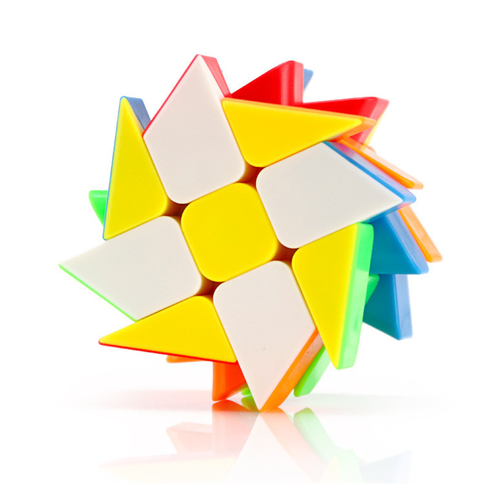Moyu Meilong Windmolen As Fisher Magic Cube 3X3X3 Mfjs 3X3 Kind Puzzel Kinderen