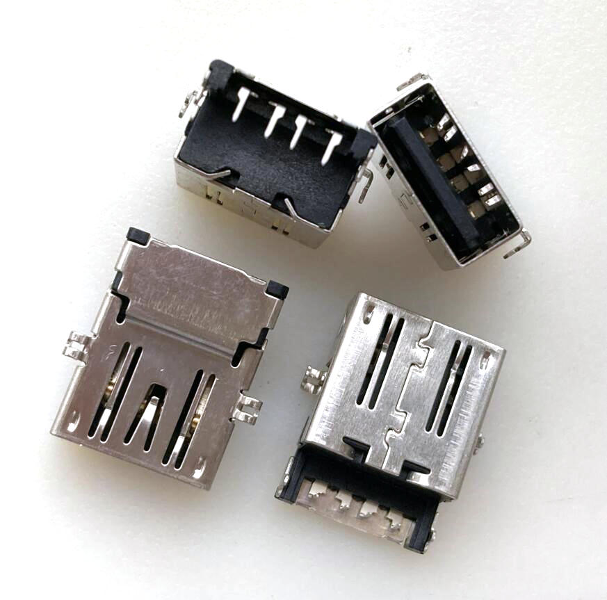 Prise de charge USB 2.0 pour ordinateur portable, bloc d'interface, plaque lourde 4P, connecteurs inversés
