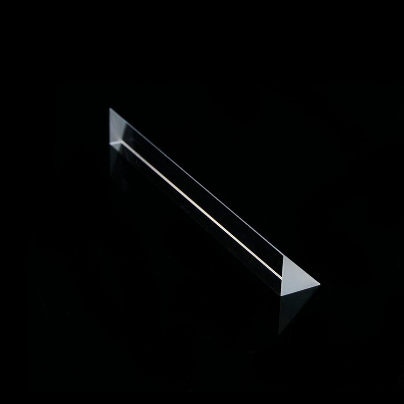 Prism Glass Triangular Refractor provides processing Images measurement prism with fixture right-angle total reflection
