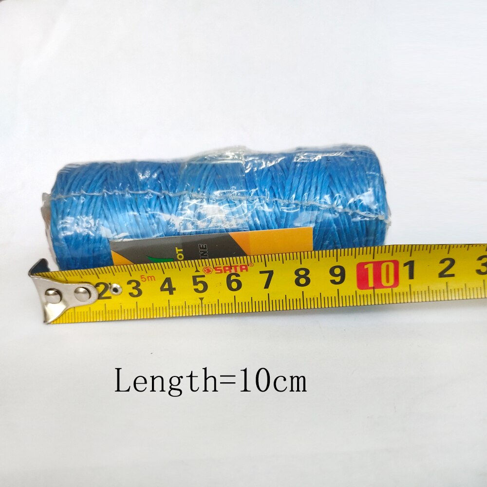 Ppsplit film garn reb trådlængde 60 meter fremragende til en række forskellige emballageindpakninger