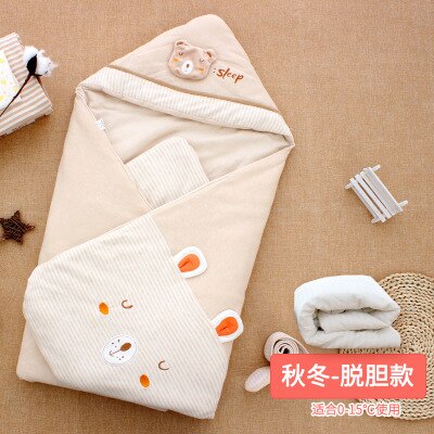 Warm Baby Slaapzak Puur Katoen Slaap Zak Zachte Slaap Zak Anti Kick Quilt Slaapzakken Baby Voor Herfst Winter sleepsack: 3
