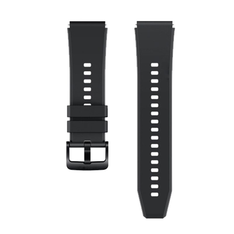 Siliconen Horlogeband Voor Huawei Horloge Gt 2 Pro Band 2pro Vrouwen Mannen Sport Armband Band Voor Huawei GT2 Pro horloge Accessoires: black