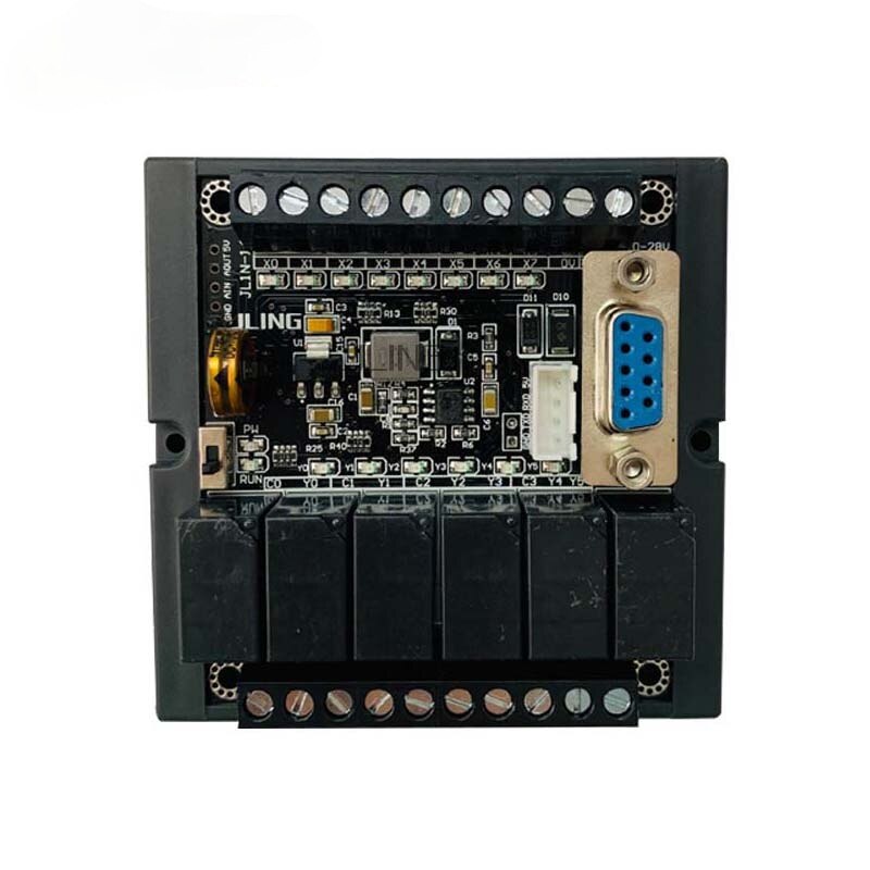 JLing-controlador programable plc FX1N-14MR, módulo de retardo de relé