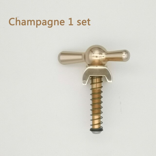 1 paire de plaques de serrage de charnière aceoffix avec aimant + levier de serrage de charnière pour vélo brompton aimant c boucle 31g: Champagne