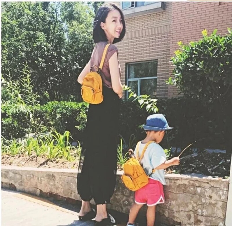 kids bag Original mini school Backpack Women nylon Bagpack small Shoulder keychain Back pack girls school bags mochila