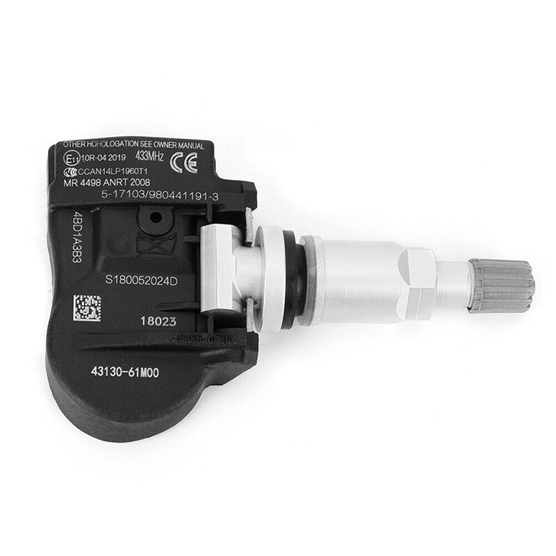 Tpms Bandenspanning Monitor Sensor 43139-61M00 Voor Suzuki Alto Baleno Ignis Jimny Swift SX4 Vitara