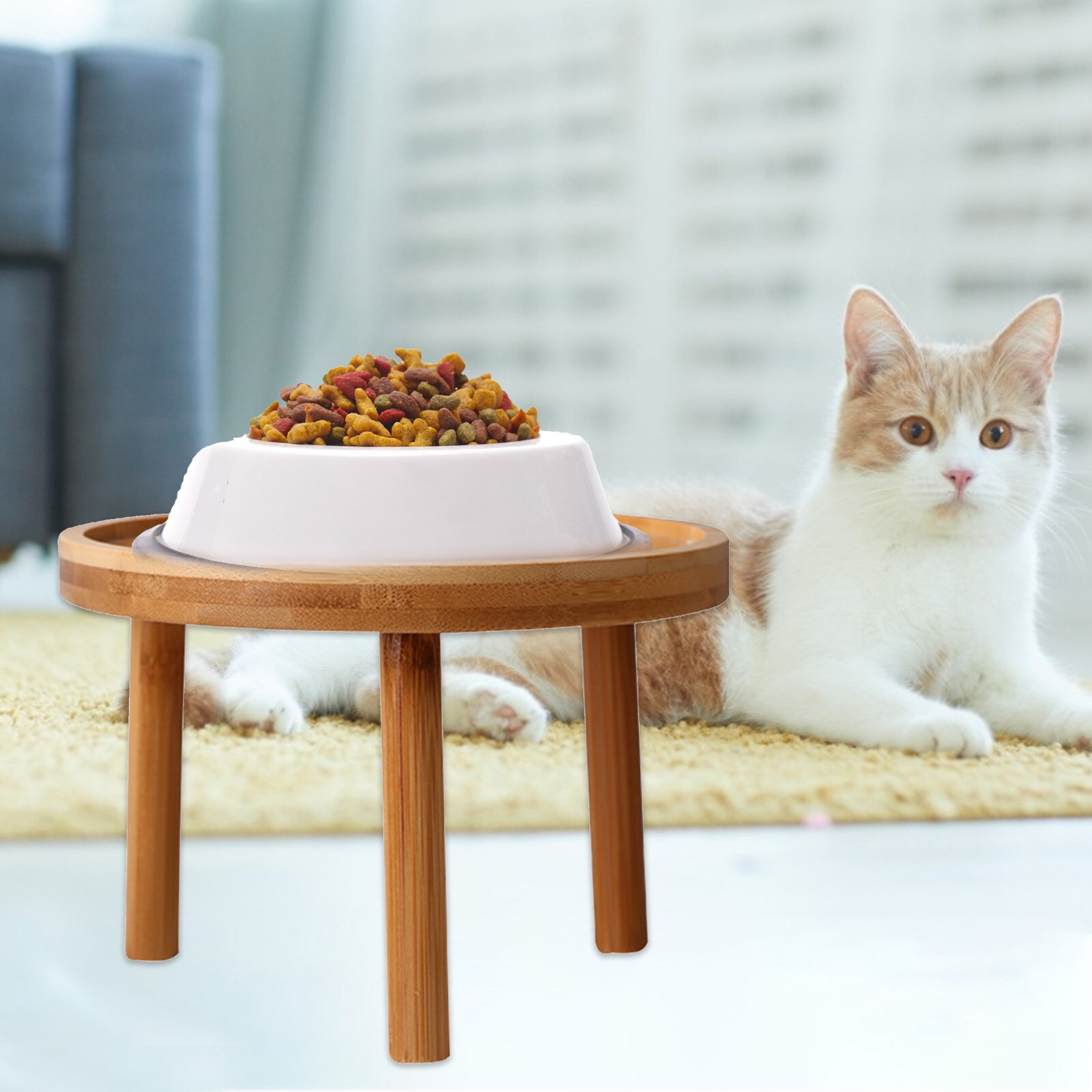 Plant Stand Flower Pot Stand Indoor And Outdoor Round Garden Flower Pot Display Desktop Living Room Potted Base Decor