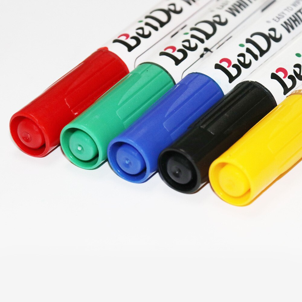 BeiDe 1 Set/10 PCS WhiteBoard Marker WhiteBoard Pen Inkt Hervulbare Pen Tip Goed Schrijven Duurzaam