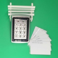 RFID Keypad Metal RFID Door Entry Access Control Password Keypad Access Control + 10 piece RFID Card
