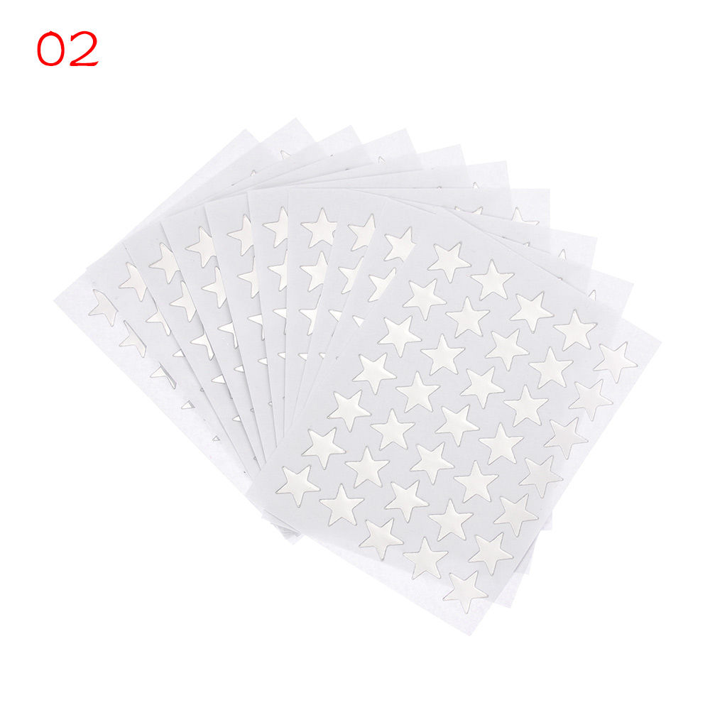 10 Sheet Distinguish Label Stickers Self-Adhesive Blank Number Package Tag Diamond Painting Vintage Stickers Sewing Accessory: 10 Sheets-B