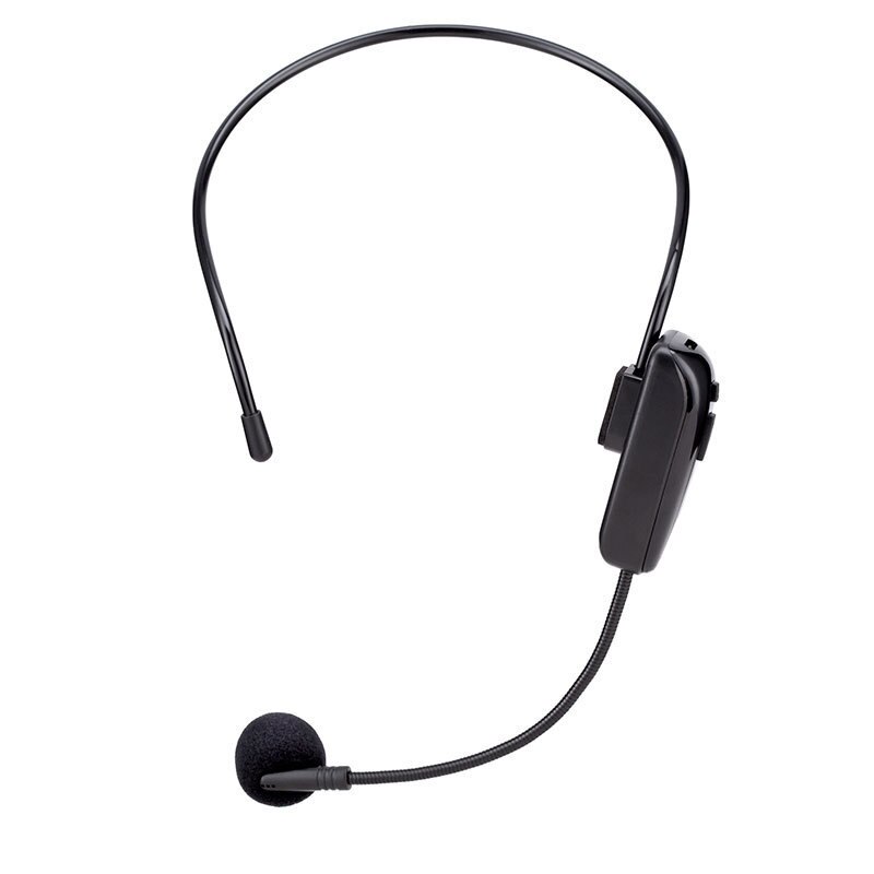 FM Headset Microphone Wireless Head-Wear Mic Voice Amplifier for Speech Teaching: Default Title