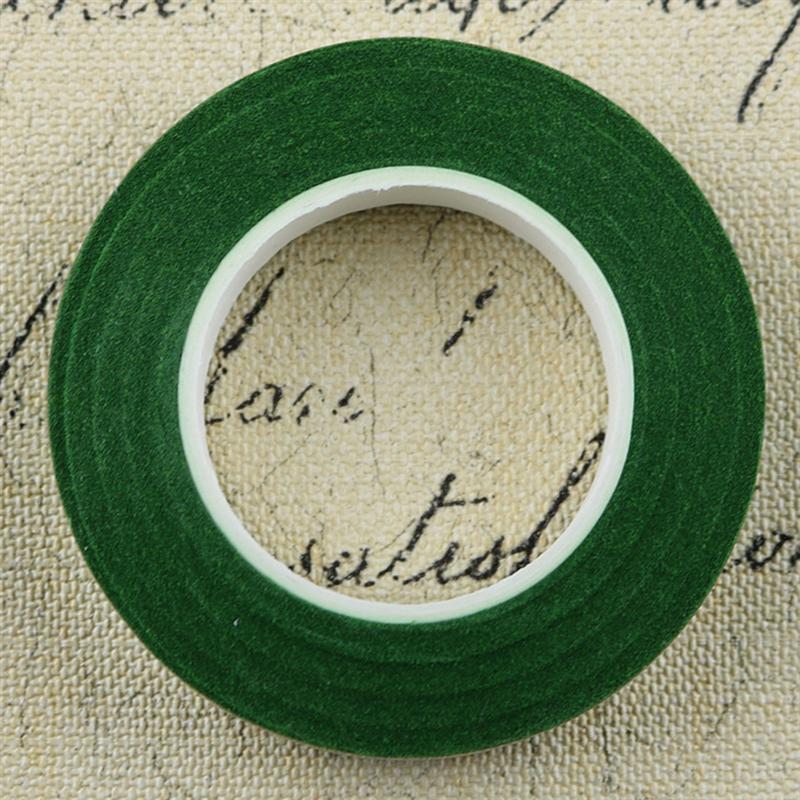 Draagbare Praktische Nuttig Duurzaam Adhesive Bloemen Tape Bloem Tape Groen Groen Bloemen Tape Voor Boeket Bloemist Tape Stem Wrap
