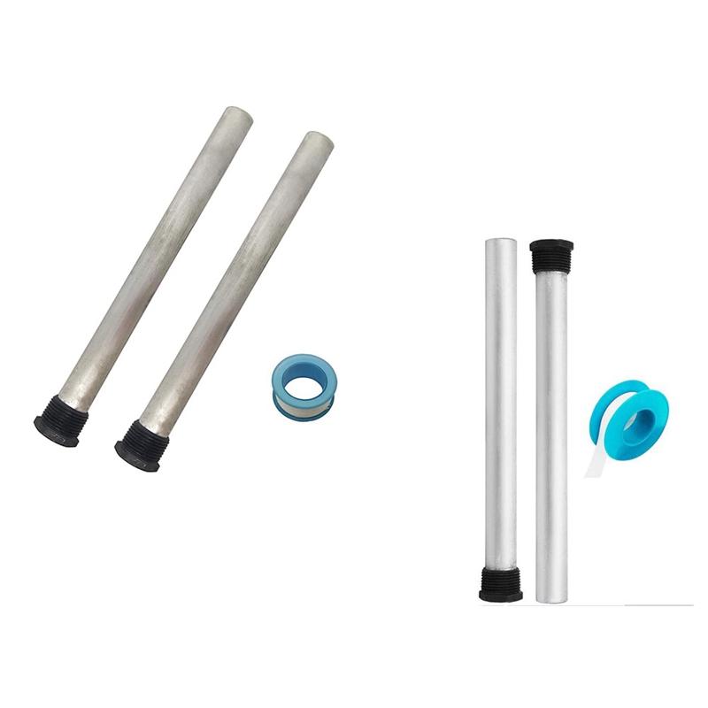 2 Pack Rv Heater Anode Rod Rv Water Tank Anode Rod for Suburban for Morflo - 9.25 &amp; 3/4 inch Thread