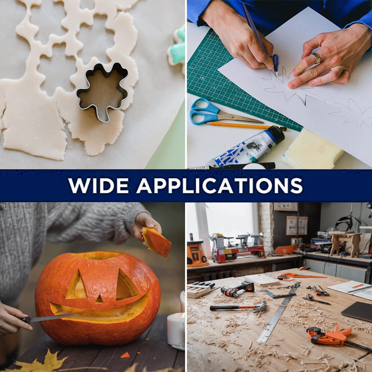 DIY Craft Snijgereedschappen Houtsnijwerk Cut Pen Art Craft Tool met 360-staal roterend mes Veiligheidssnijder Papier