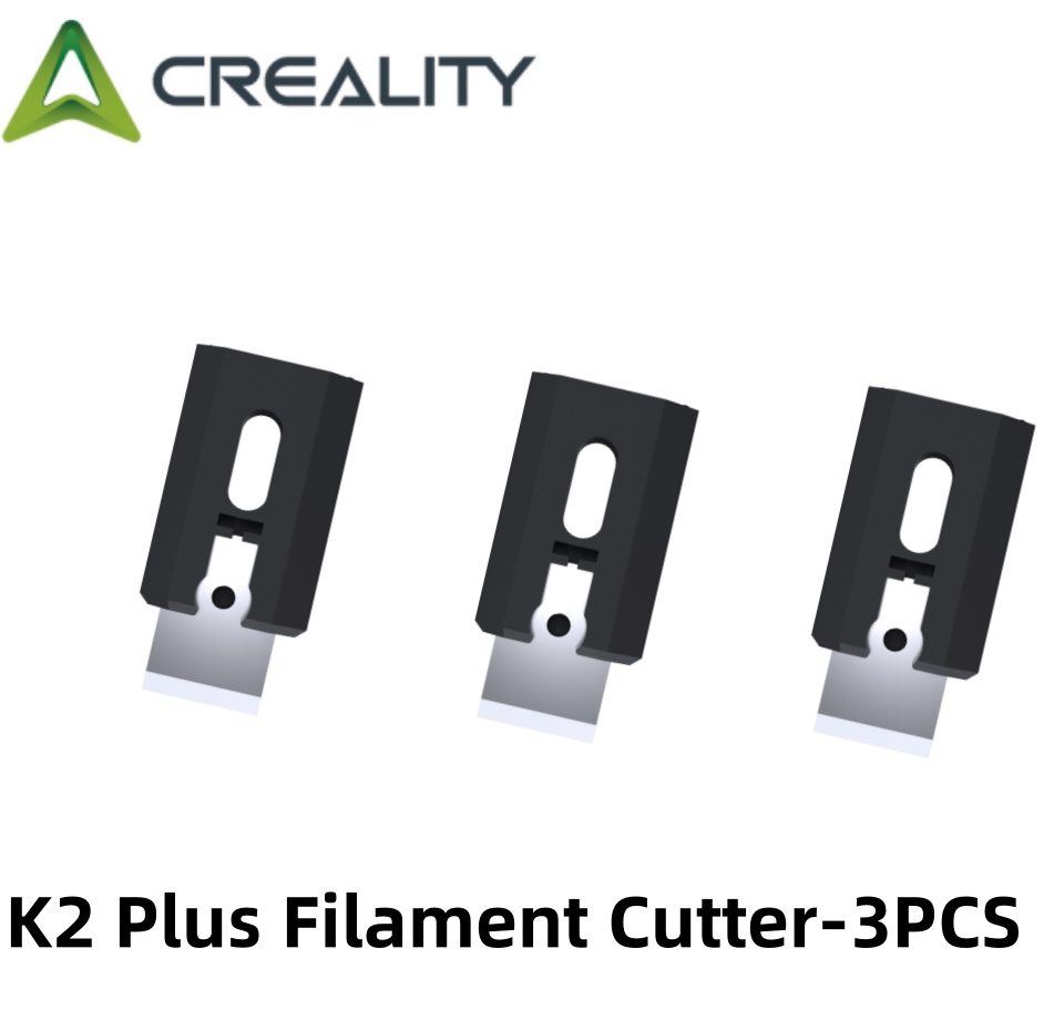 Creality original  k2 plus combo filamentskærer, høj holdbarhed og hurtig udskiftning af filamentskærermodul til 3d printere: Grå