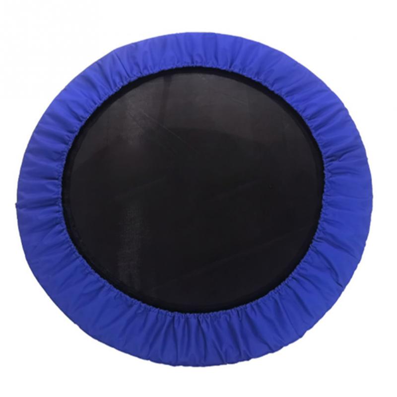 Novo ao ar livre impermeável removível trampolim capa 3 camada de segurança absorvente de choque almofada azul oxford pano pe material ambiental