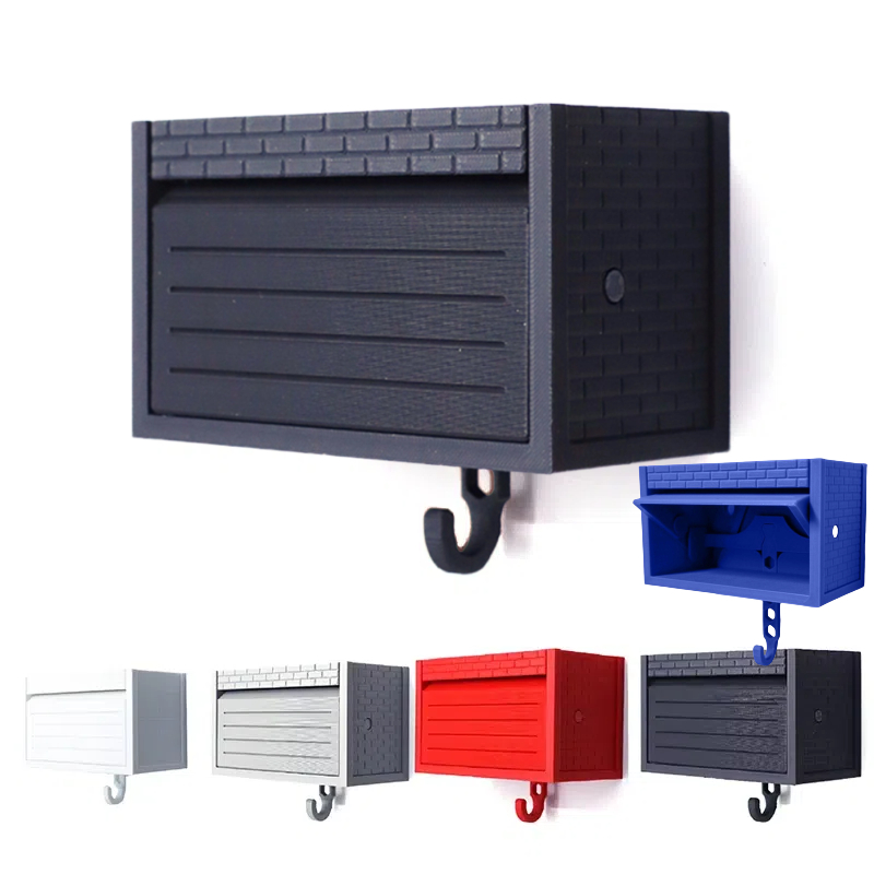 Lustiger Autoschlüsselhalter, Garage-Schlüsselanhänger, Auto-Garage-Schlüsselhalter mit Öffnung, Tür, Wandbehang, Dekor, Ornament, Muttertagsgeschenke, Aktualisierung