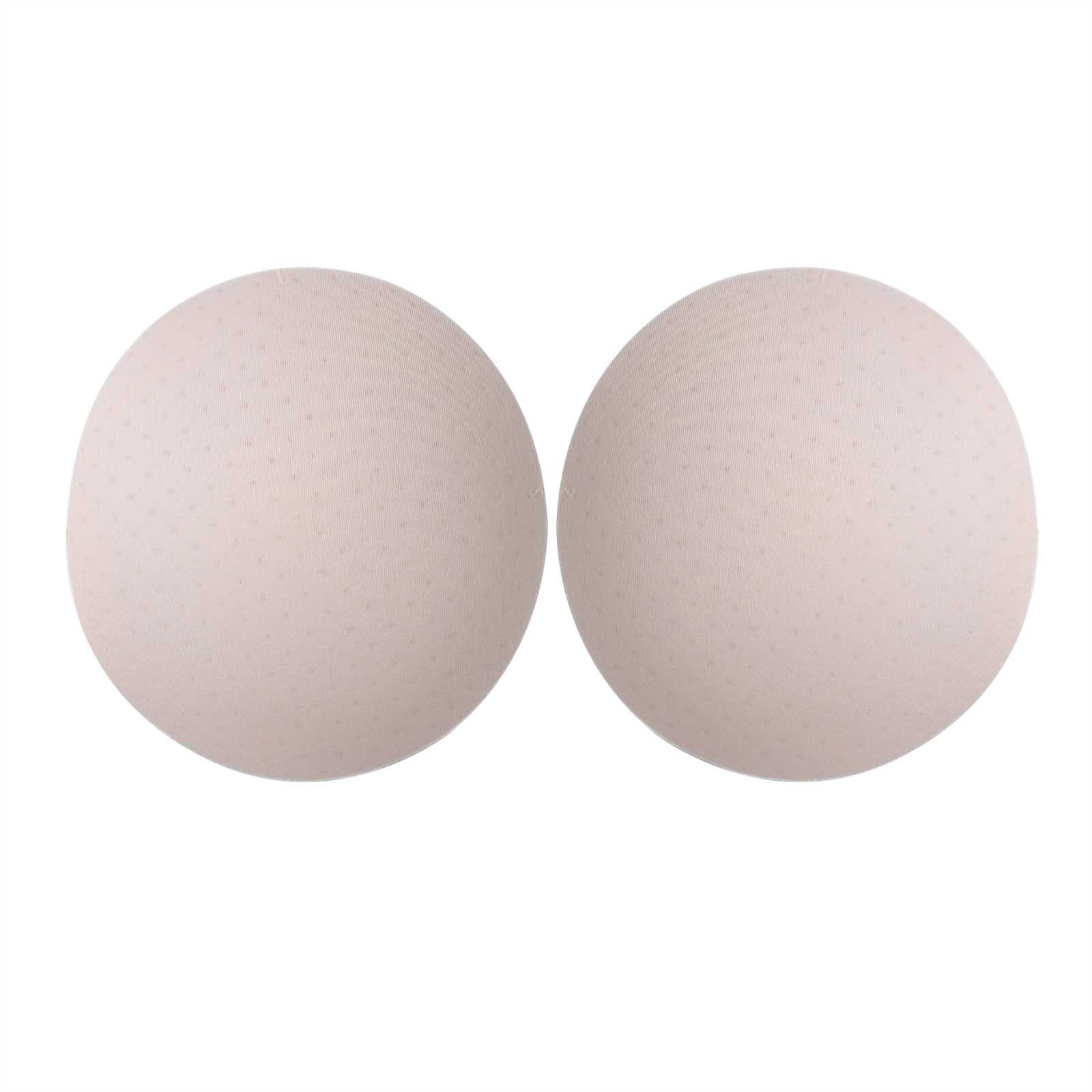 1 Paar Comfortabele Verwijderbare Heup Pads Voor Slipje Inserts Broek Ondergoed Ademend Enhancing Contour Push Up Spons Butt Pads: Nude / S