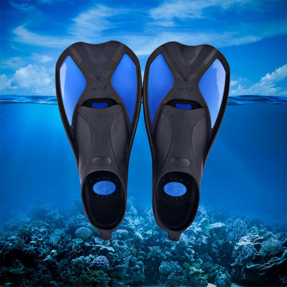 Snorkeling Diving Swimming Fins Flexible Comfort Swimming Fins Submersible Foot Children Fins Flippers Water Sports X90G