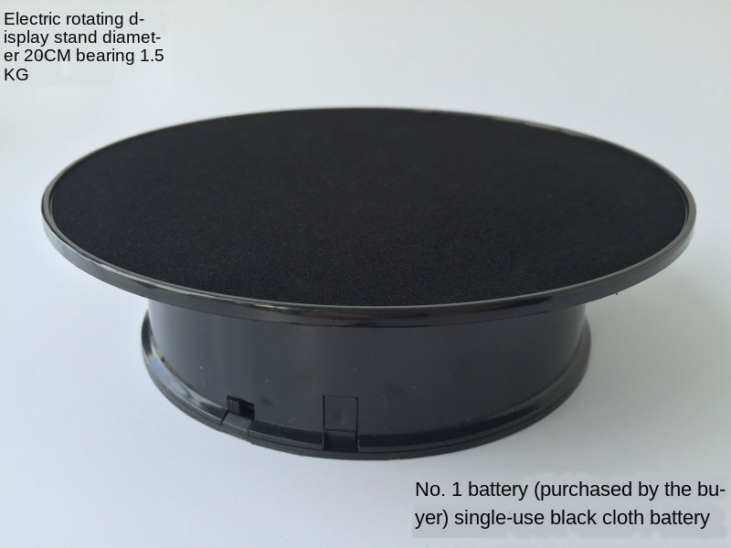 Photography Turntable Live Video Filming Rotating Power-driven Rotation Display Stand Product Rotating Disc Adjustable Speed
