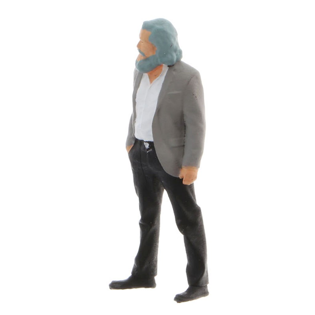 1/64 personen figuren professor miniatuur model trein scène accessoires s meter