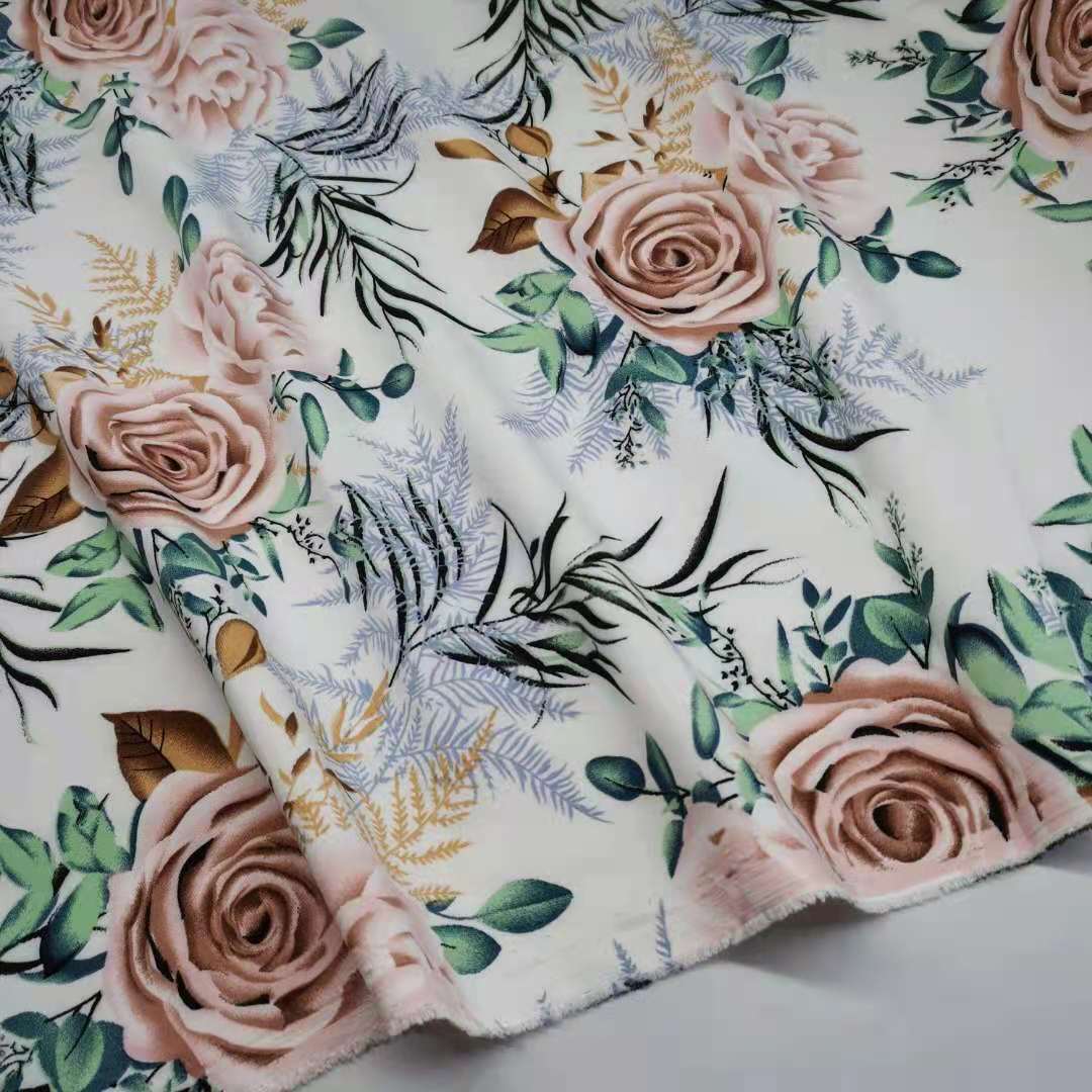 Kjole stof chiffon stretchy jakkesæt stof sommer materiale: 5