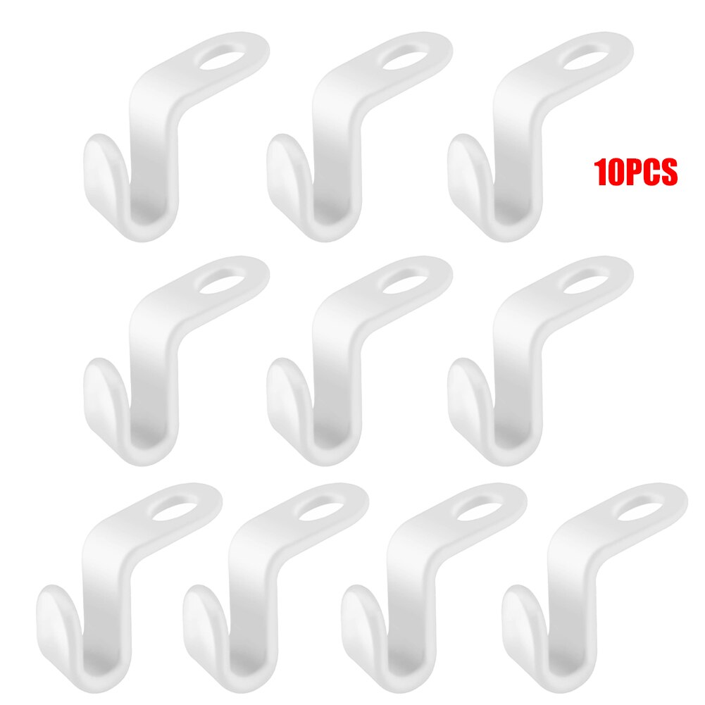 Ganchos conectores para perchas de ropa en cascada, organizador de ahorro de espacio, 1/10 piezas, C1: 10pcs