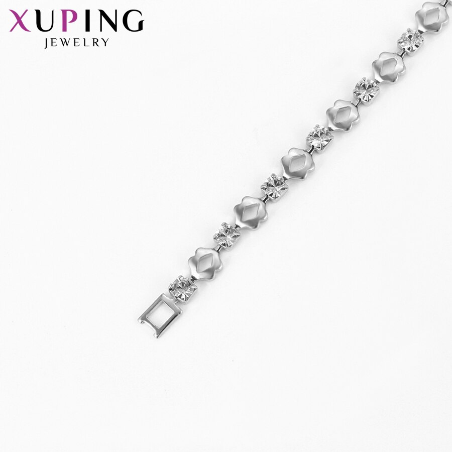 Xuping Bracelet Jewelry With Rhinestone Environmental Copper for Women Christmas Day S80-75051