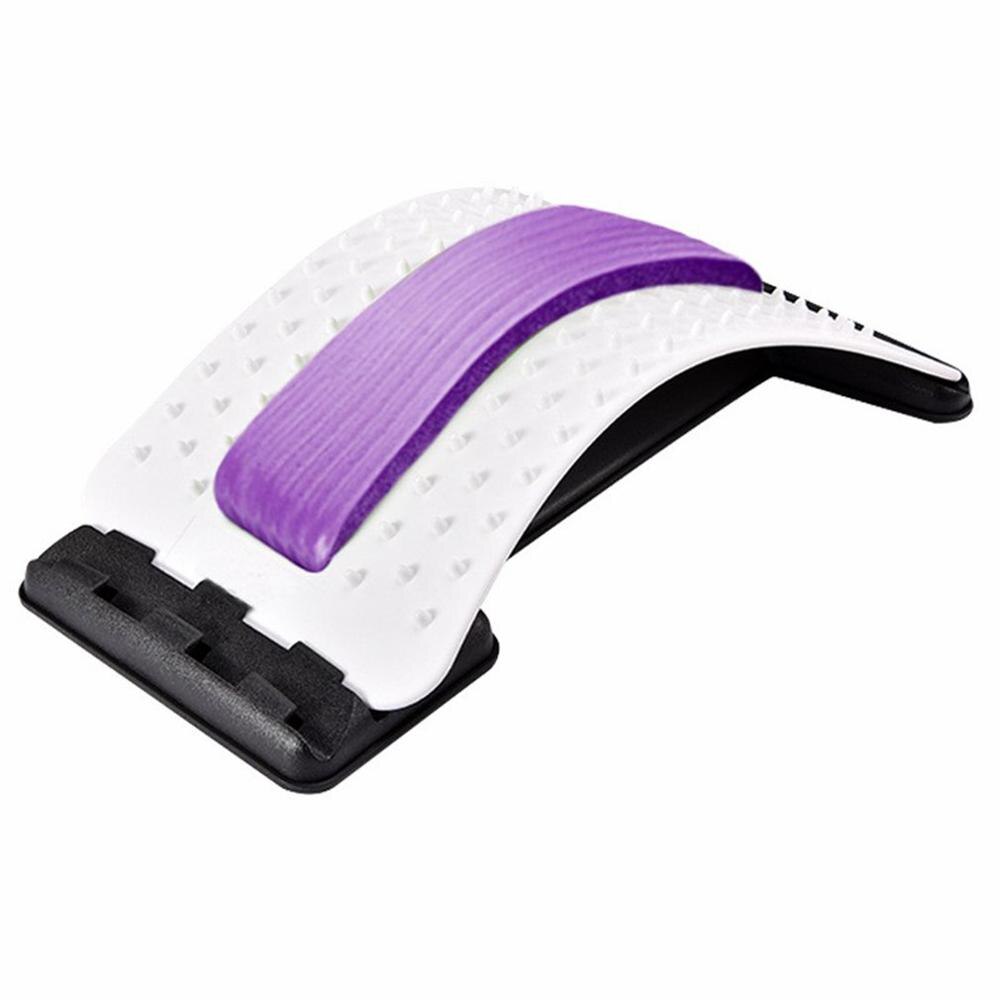 Lumbale Correctie Apparaat Acupunctuur En Moxibustion Soort Lumbale Pad Wervelkolom Stretching En Verlichten Tractie Apparaat: white purple