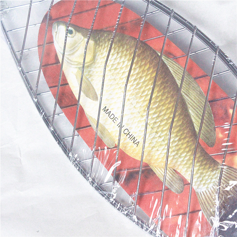 Gerösteten einzigen fisch Clip ofen fisch Clip Grill liefert gegrilltem fisch Clip bbq zubehör griff Grill werkzeuge