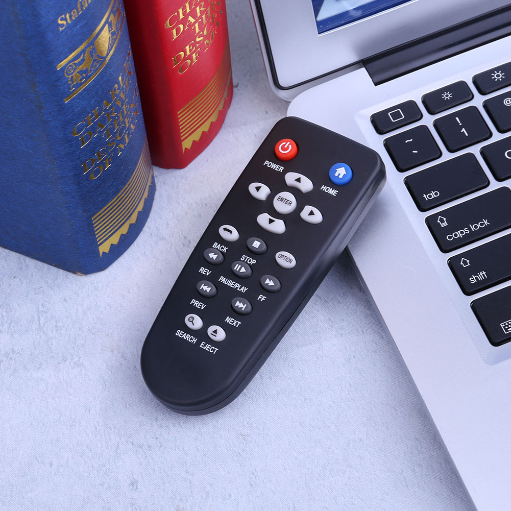Praktische hd player fernbedienung batterie betriebene hd player controller ersatzteile für western digital wd tv live plus