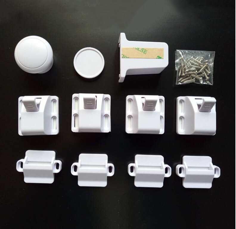 Magnetic Child Lock Children Protection Baby Safety Lock Drawer Latch Cabinet Door Lock Limiter Children Security Locks