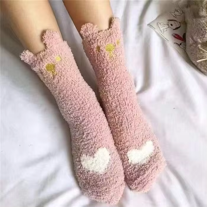Clássico Knit Leg Warmers, Rib-Knit Joelho-High Leg Warmer Socks, meias das mulheres e meias: Fúcsia