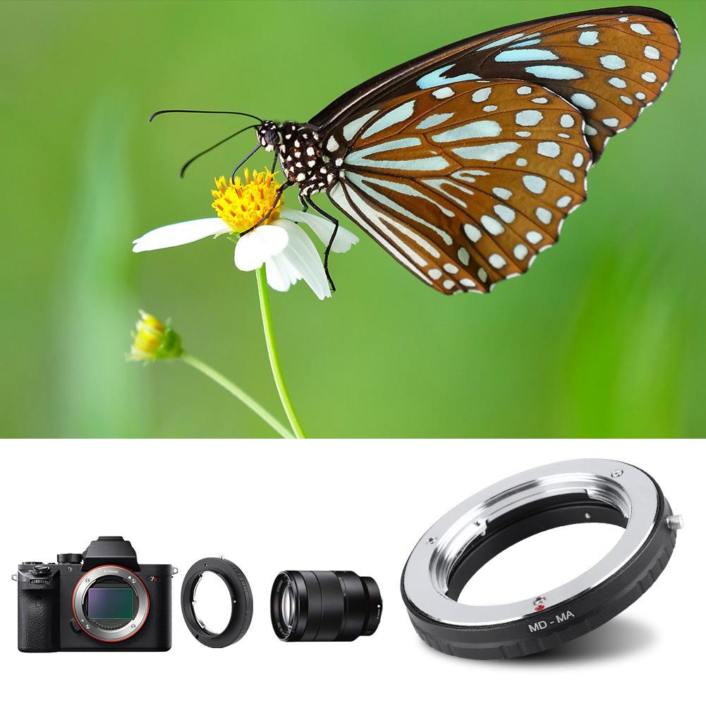 For Minolta MD-MA Lens Adapter Camera Mount Adapter Ring for Sony Alpha / Minolta AF