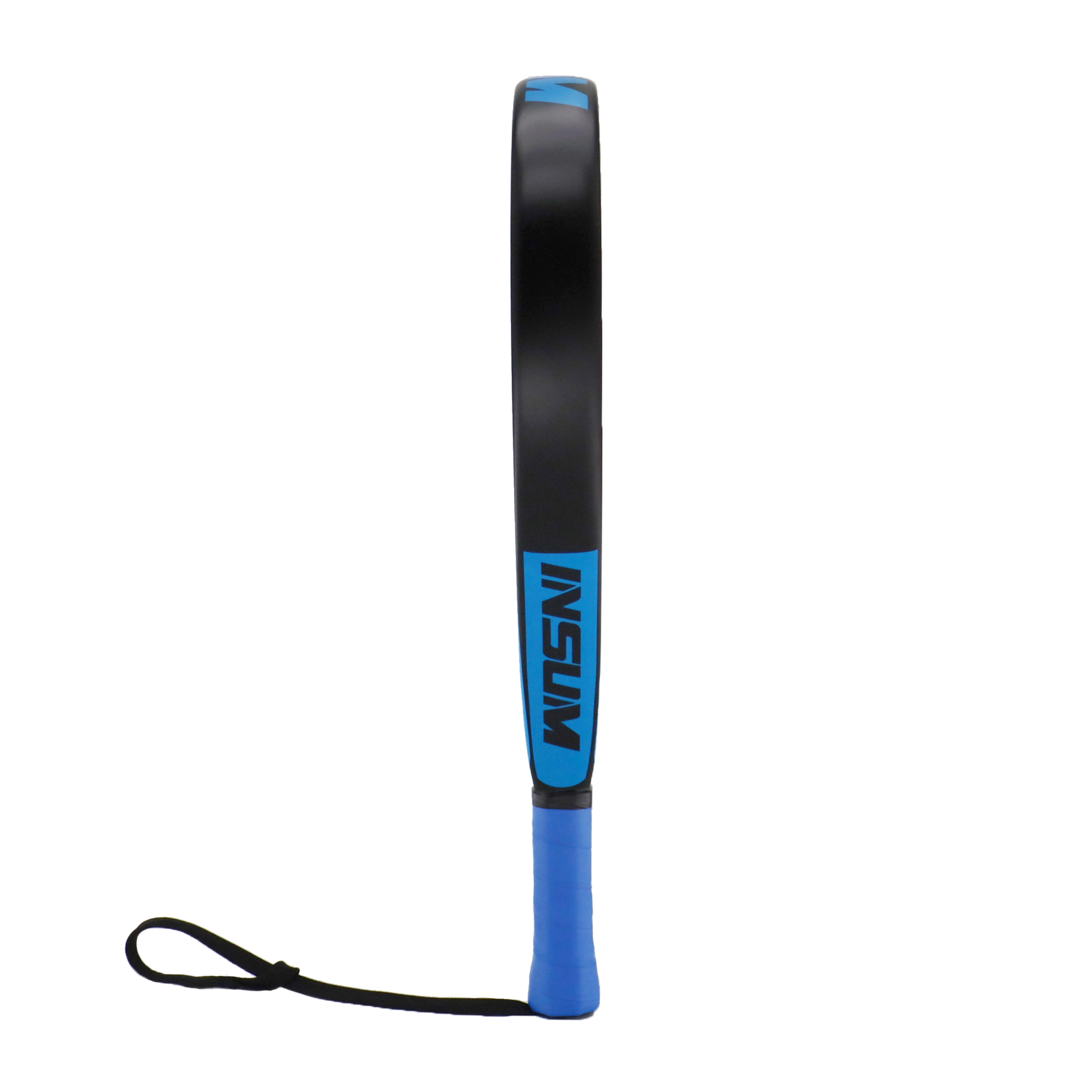 INSUM Padel Racket Carbon Fiber Soft EVA Surface High Balance Diamond Shape Sports Racket for Advanced Players Paddle