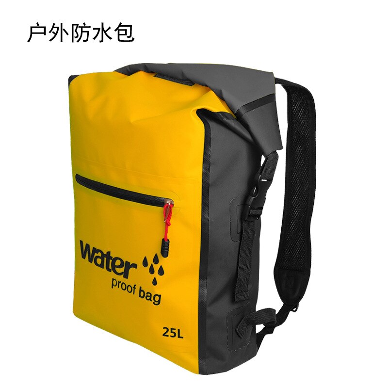 Foldet opbevaringspose strand vandtæt rygsæk udendørs sportstasker naturvandring tør taske pvc vandtæt taske svømning surfing tasker: B